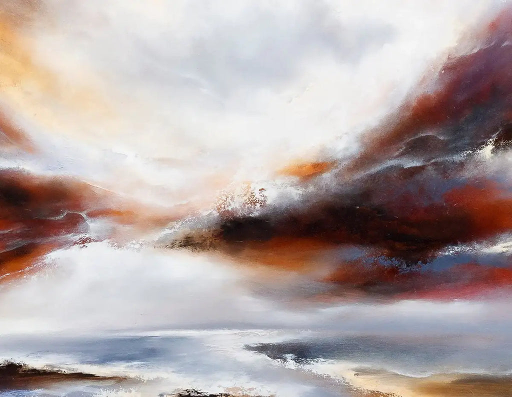 Underneath The Clouds - Original - SOLD by artist Hamish Herd - Wyecliffe Galleries