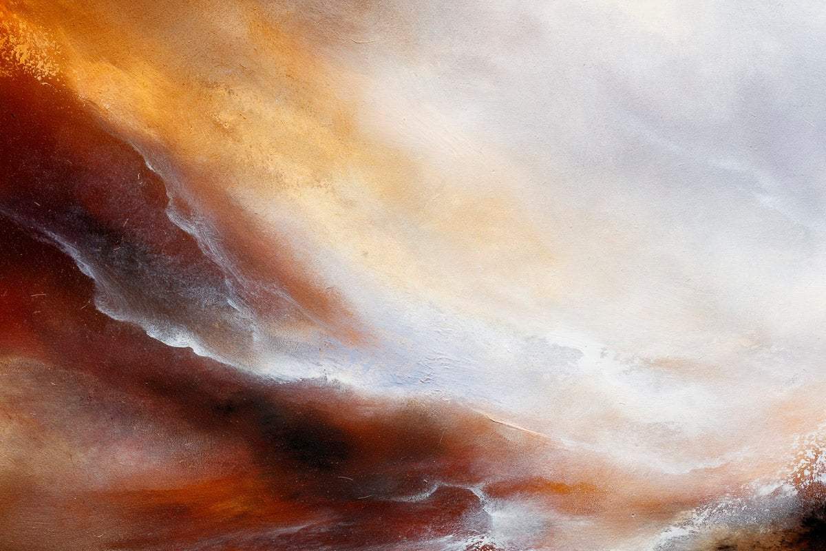 Underneath The Clouds - Original - SOLD by artist Hamish Herd - Wyecliffe Galleries