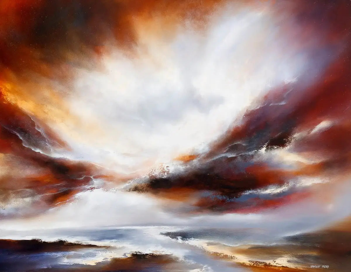 Underneath The Clouds - Original - SOLD by artist Hamish Herd - Wyecliffe Galleries