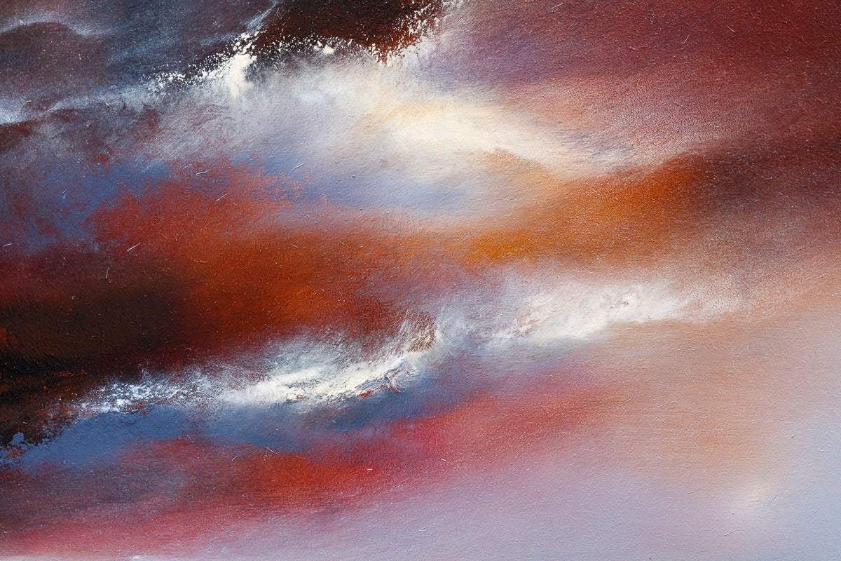 Underneath The Clouds - Original - SOLD by artist Hamish Herd - Wyecliffe Galleries