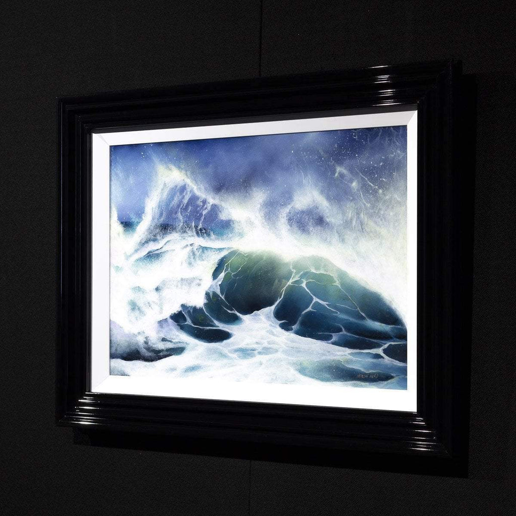 Waves Crashing - Original - SOLD by artist Hamish Herd - Wyecliffe Galleries