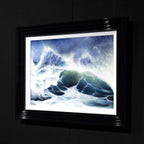 Waves Crashing - Original - SOLD by artist Hamish Herd - Wyecliffe Galleries