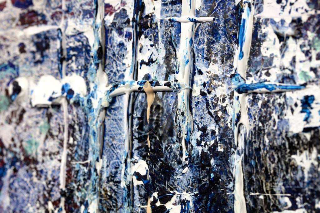 By the River - Original - SOLD by artist Harriet Hoult - Wyecliffe Galleries