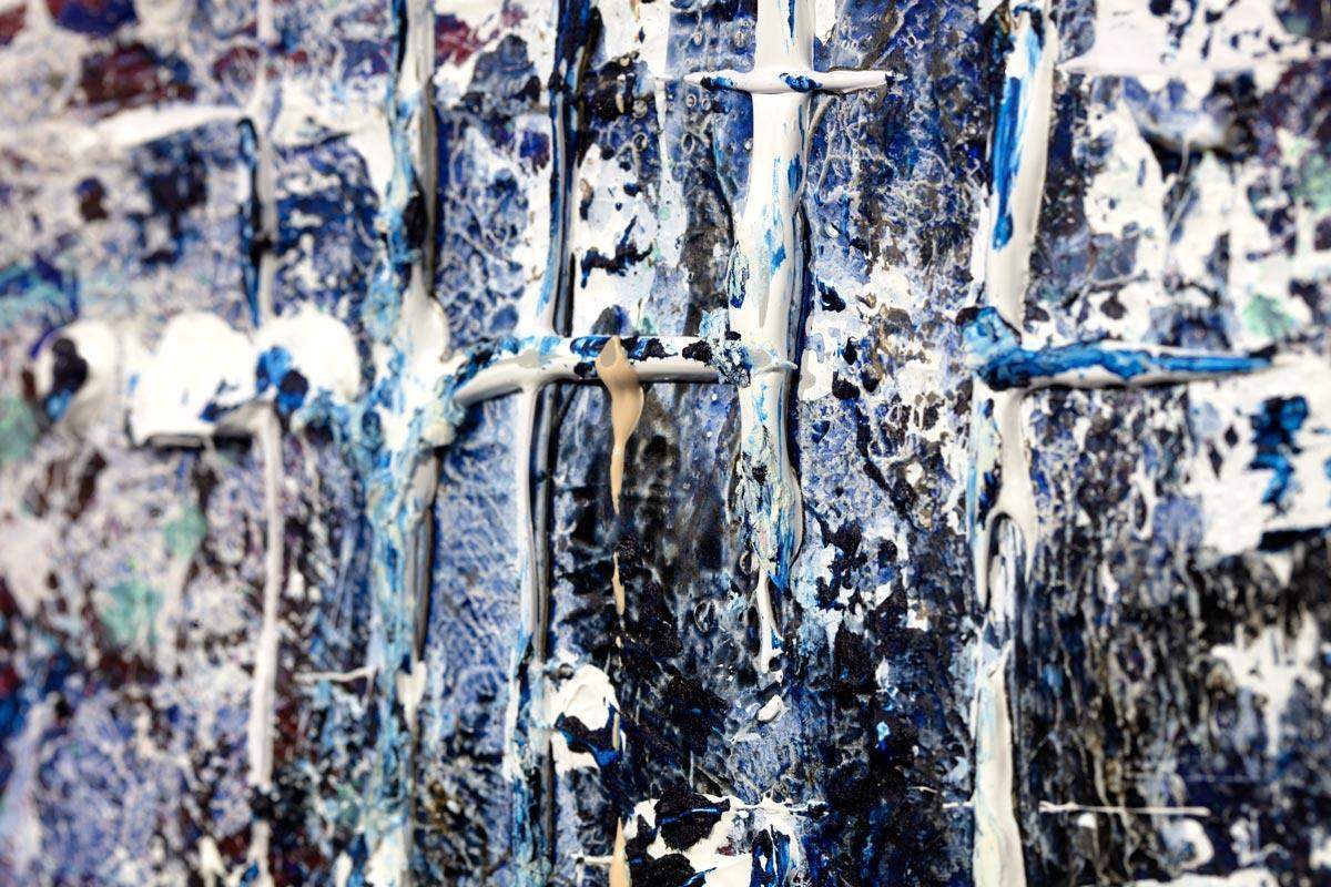 By the River - Original - SOLD by artist Harriet Hoult - Wyecliffe Galleries