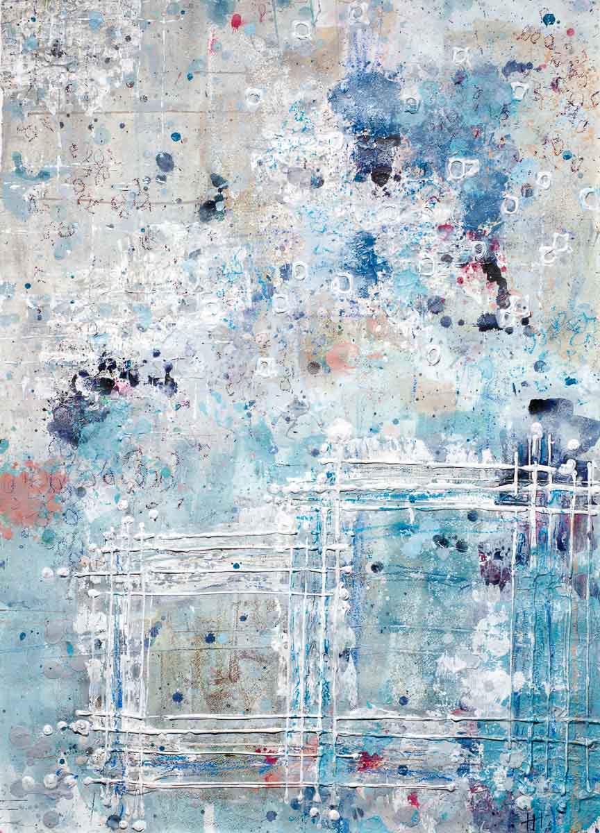 Edie - Original - SOLD by artist Harriet Hoult - Wyecliffe Galleries