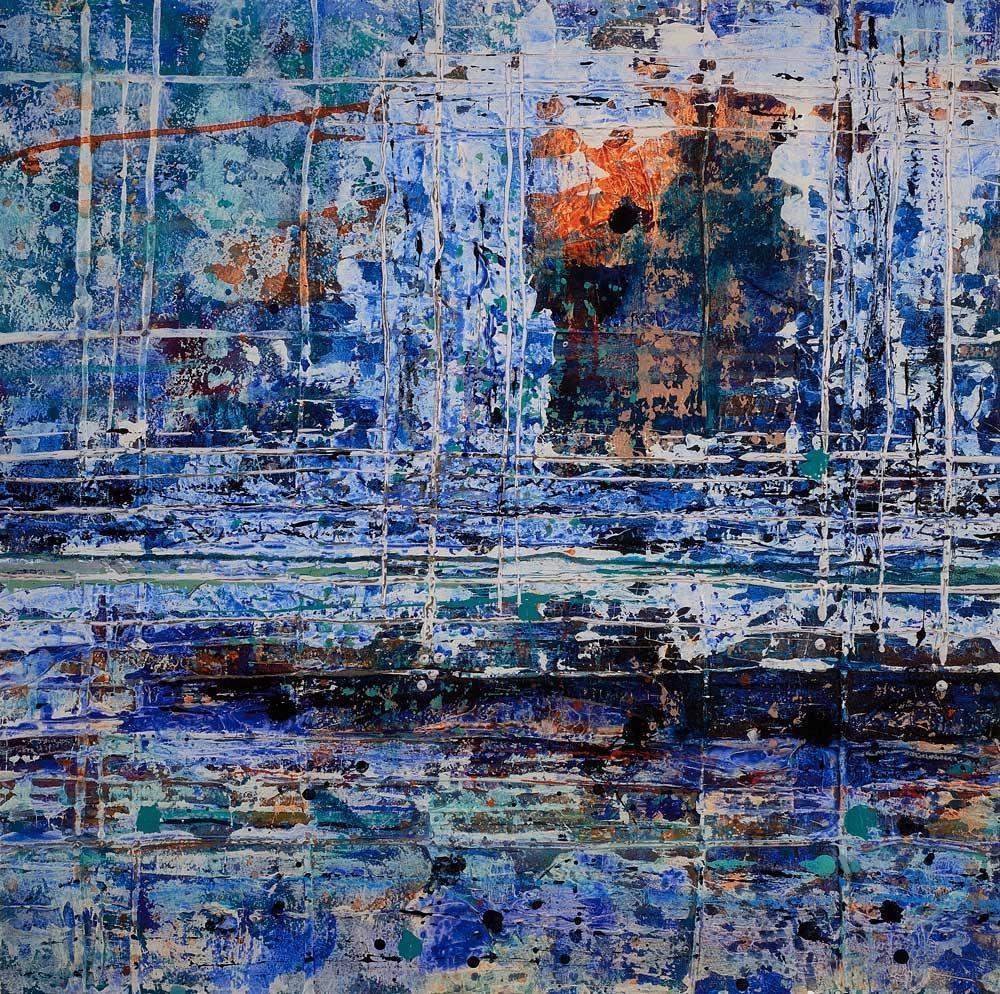 Porthgwidden - Edition by artist Harriet Hoult - Wyecliffe Galleries