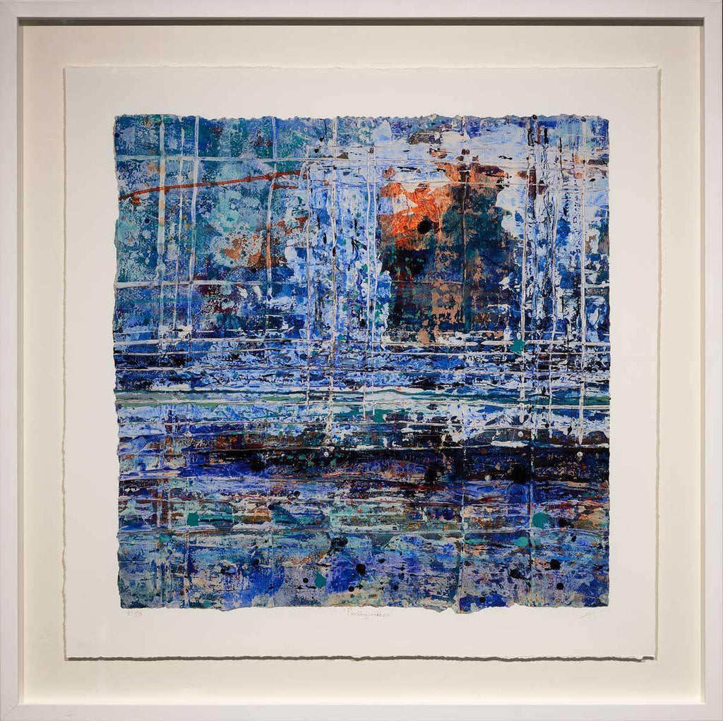 Porthgwidden - Edition by artist Harriet Hoult - Wyecliffe Galleries