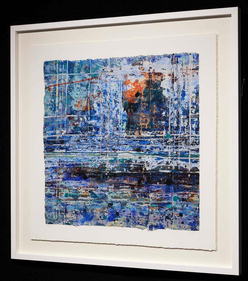 Porthgwidden - Edition by artist Harriet Hoult - Wyecliffe Galleries