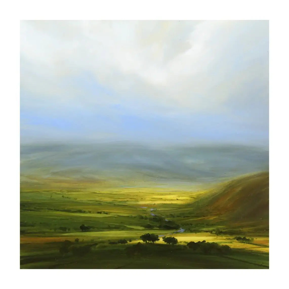 Autumn Sunlight - SOLD by artist Harry Brioche - Wyecliffe Galleries