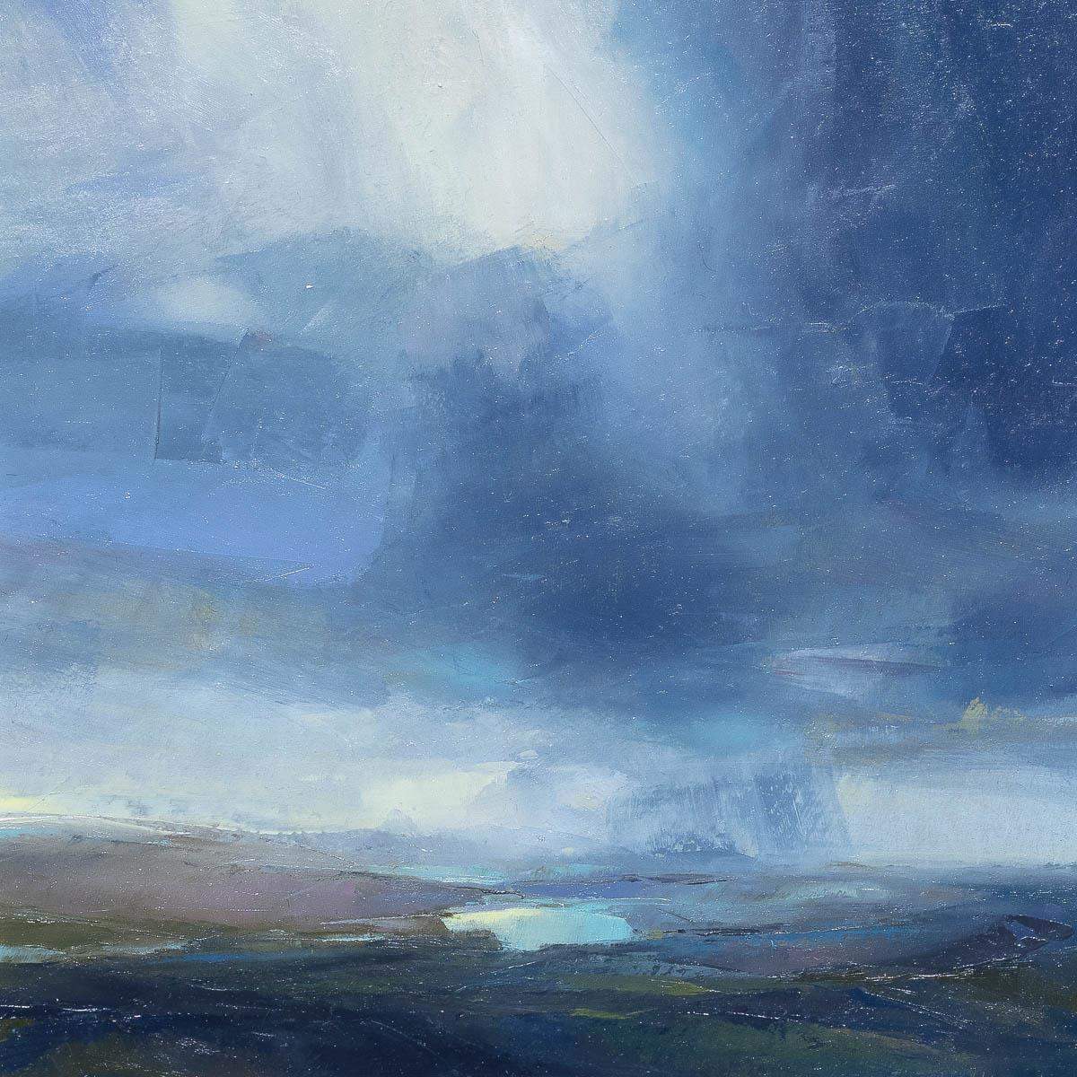 Between The Showers - Original - SOLD by artist Harry Brioche - Wyecliffe Galleries