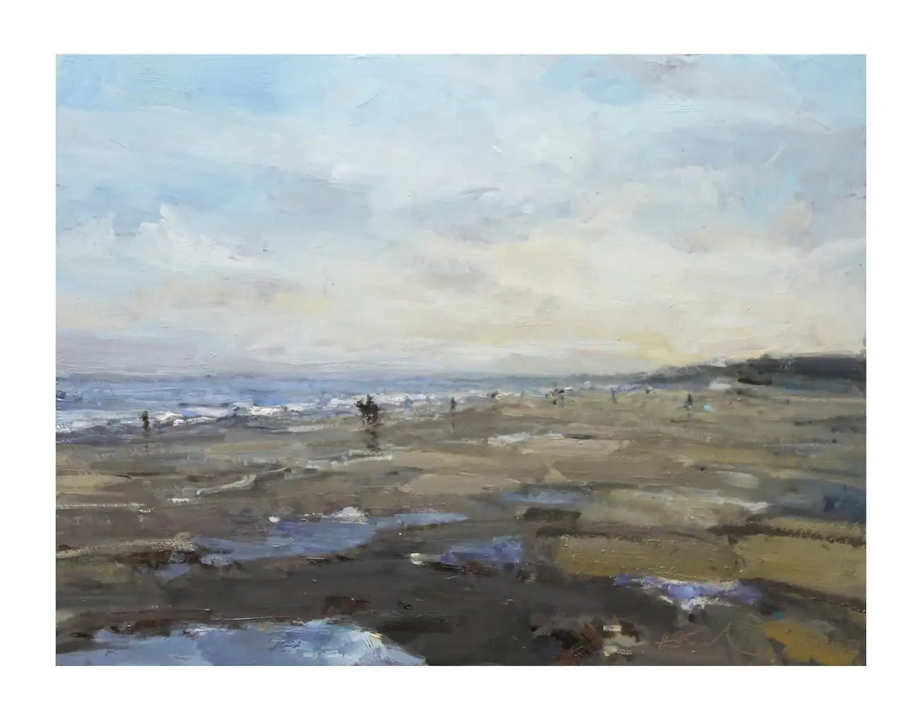 First Light - SOLD by artist Harry Brioche - Wyecliffe Galleries