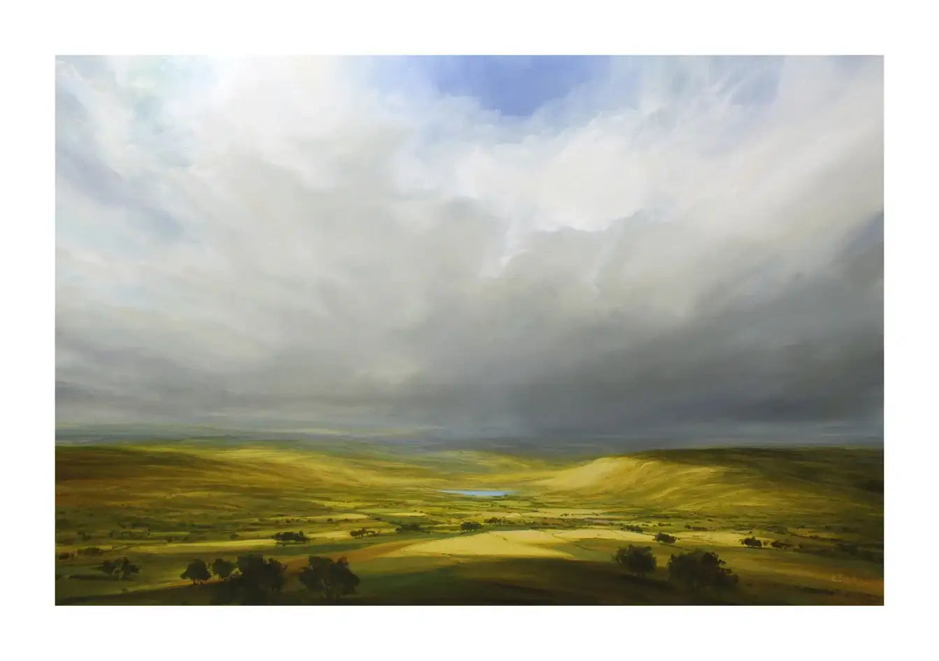 Last of the Rain - SOLD by artist Harry Brioche - Wyecliffe Galleries