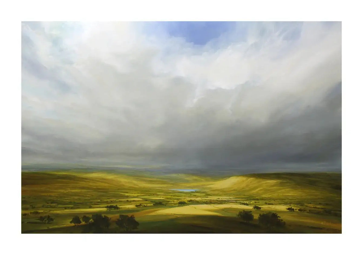 Last of the Rain - SOLD by artist Harry Brioche - Wyecliffe Galleries