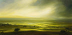Over The Fields - Original - SOLD by artist Harry Brioche - Wyecliffe Galleries