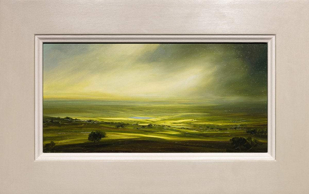 Over The Fields - Original - SOLD by artist Harry Brioche - Wyecliffe Galleries