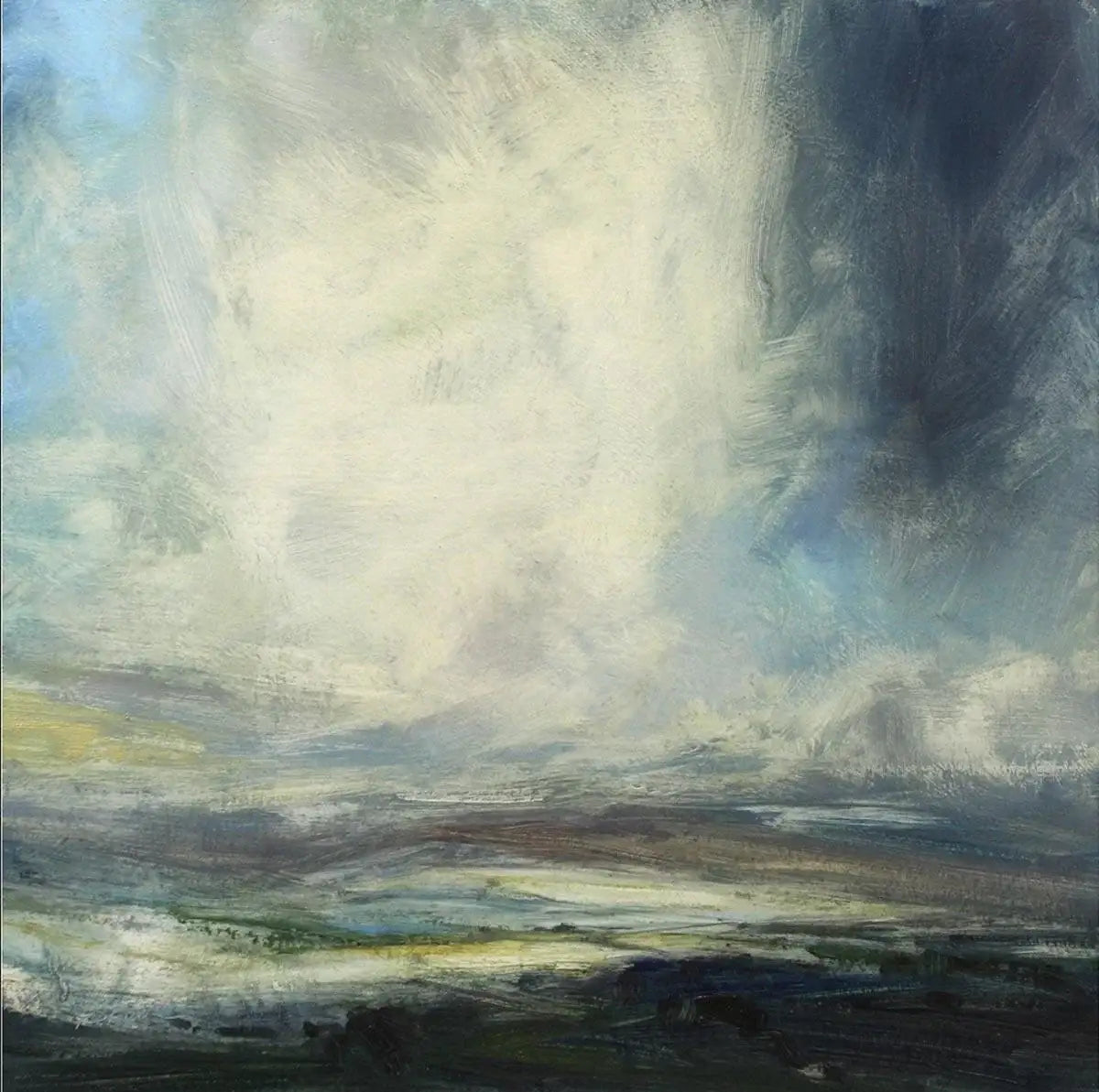Squally Showers - Original - SOLD by artist Harry Brioche - Wyecliffe Galleries