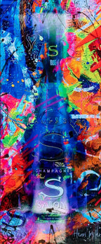 Carnival Lights - Original - SOLD by artist Henri Miller - Wyecliffe Galleries