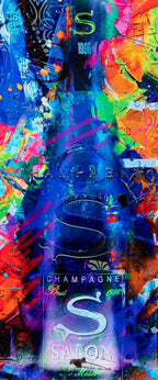 Carnival Lights - Original - SOLD by artist Henri Miller - Wyecliffe Galleries