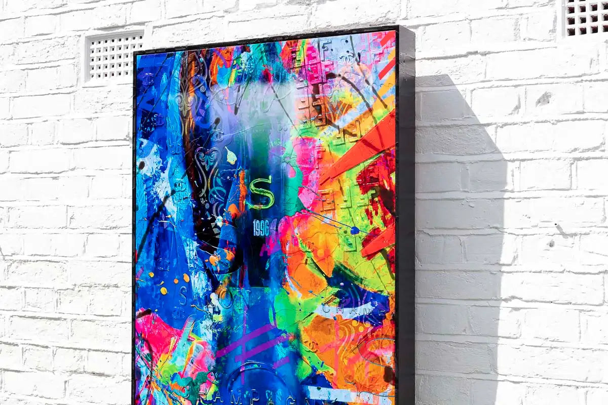 Carnival Lights - Original - SOLD by artist Henri Miller - Wyecliffe Galleries