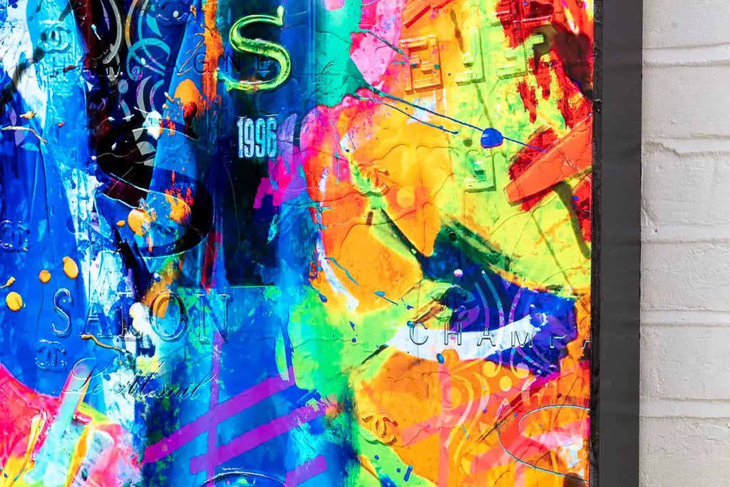 Carnival Lights - Original - SOLD by artist Henri Miller - Wyecliffe Galleries