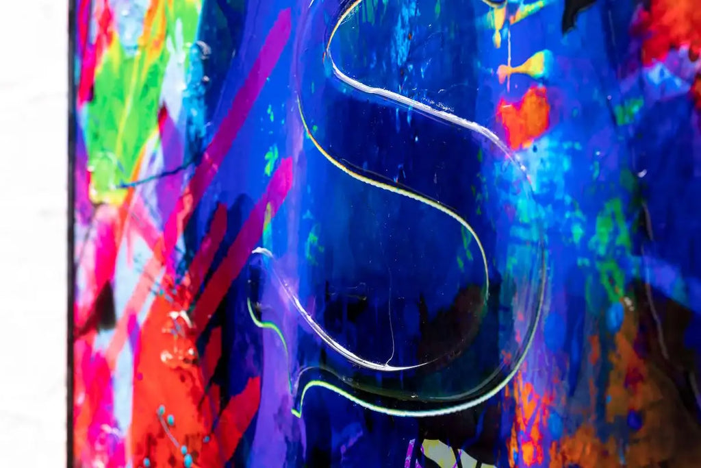 Carnival Lights - Original - SOLD by artist Henri Miller - Wyecliffe Galleries