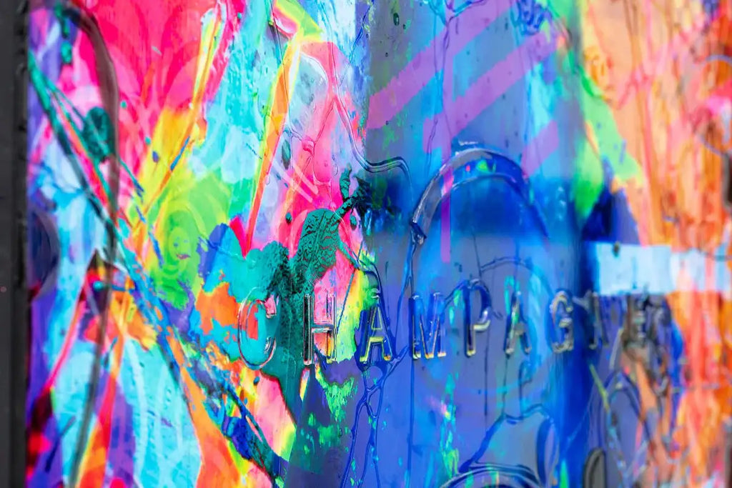 Carnival Lights - Original - SOLD by artist Henri Miller - Wyecliffe Galleries