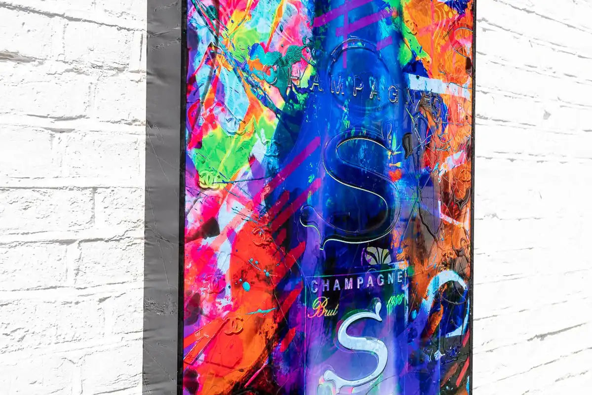 Carnival Lights - Original - SOLD by artist Henri Miller - Wyecliffe Galleries