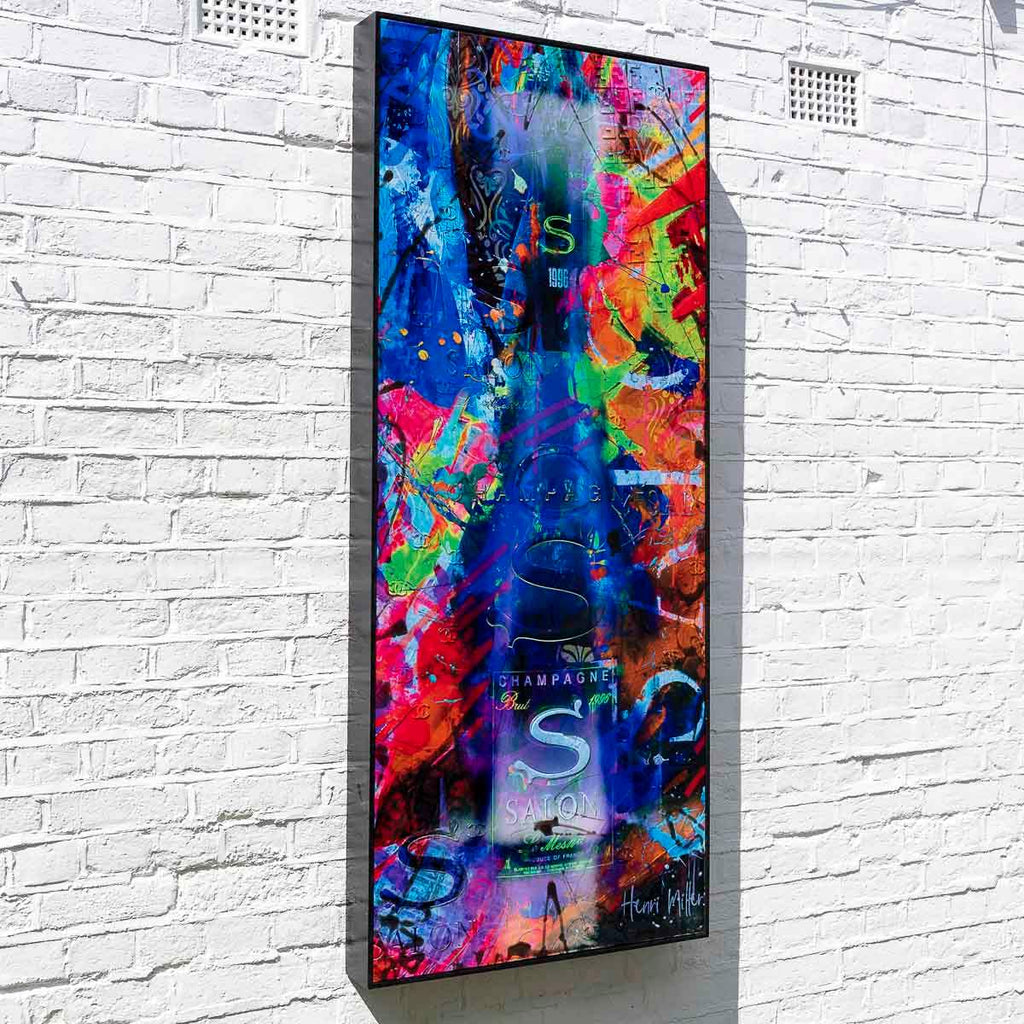 Carnival Lights - Original - SOLD by artist Henri Miller - Wyecliffe Galleries