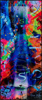 Carnival Lights - Original - SOLD by artist Henri Miller - Wyecliffe Galleries