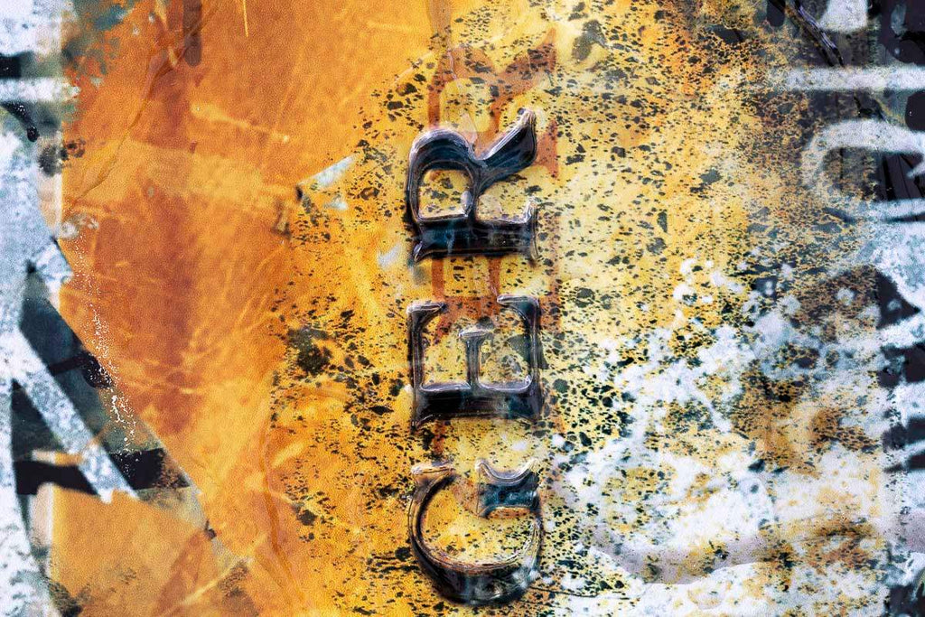 Gold Flake - Original - SOLD by artist Henri Miller - Wyecliffe Galleries