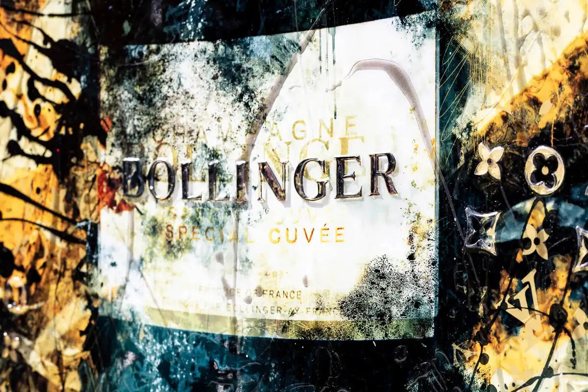 Gold Flake - Original - SOLD by artist Henri Miller - Wyecliffe Galleries