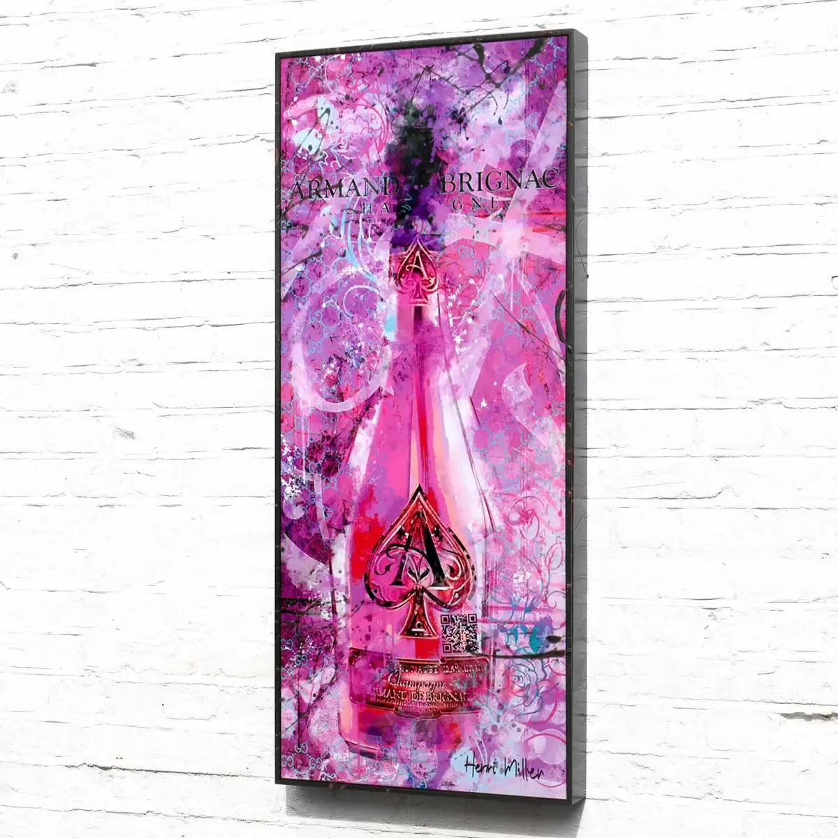 'J'aime Le Champagne' - Edition SET by artist Henri Miller - Wyecliffe Galleries