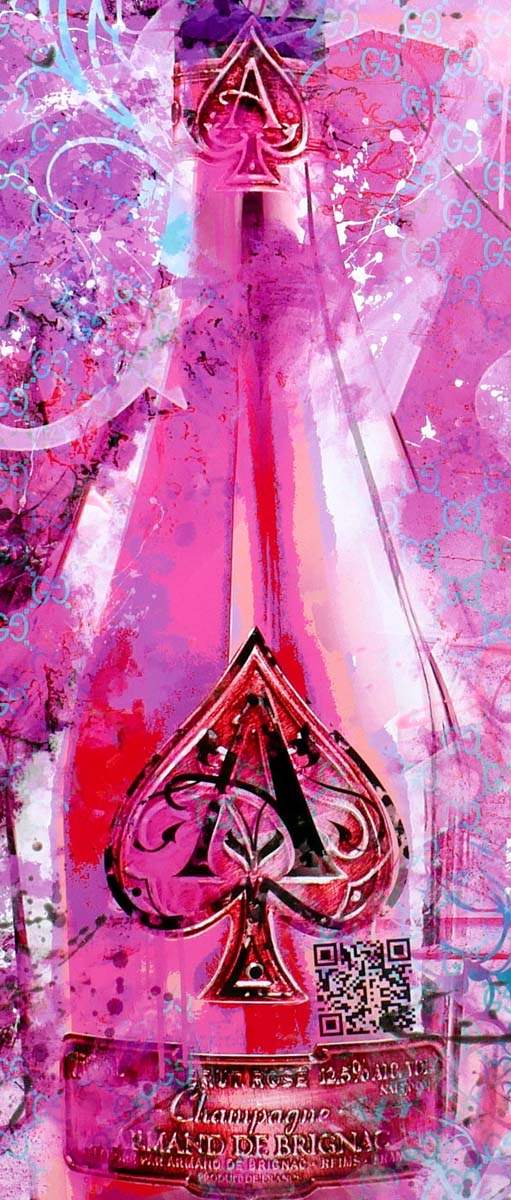 'J'aime Le Champagne' - Edition SET by artist Henri Miller - Wyecliffe Galleries