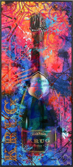 'J'aime Le Champagne' - Edition SET by artist Henri Miller - Wyecliffe Galleries