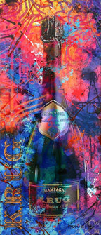 'J'aime Le Champagne' - Edition SET by artist Henri Miller - Wyecliffe Galleries