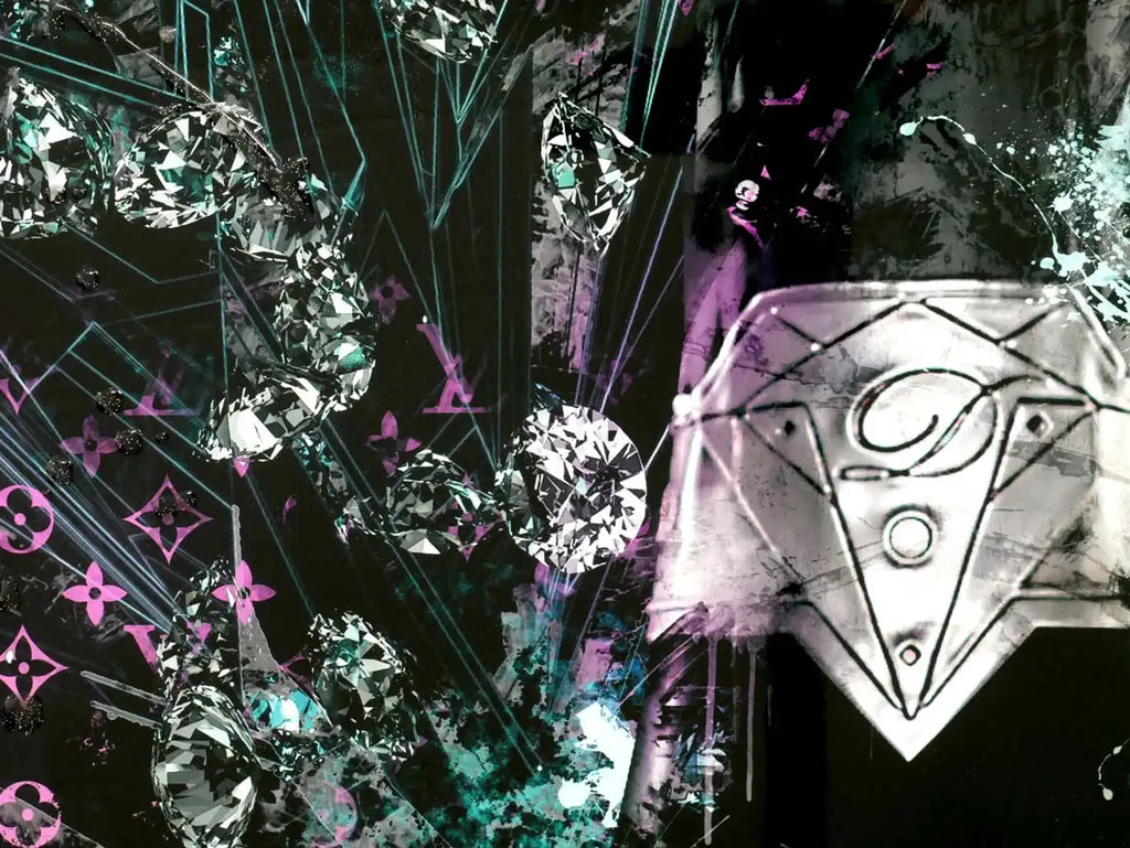 'J'aime Le Champagne' - Edition SET by artist Henri Miller - Wyecliffe Galleries