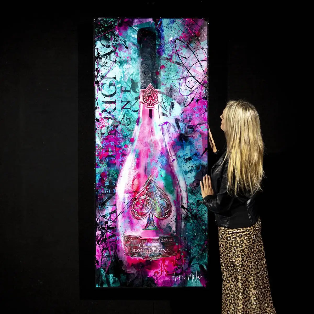 Nuit de Juin - Original - SOLD by artist Henri Miller - Wyecliffe Galleries