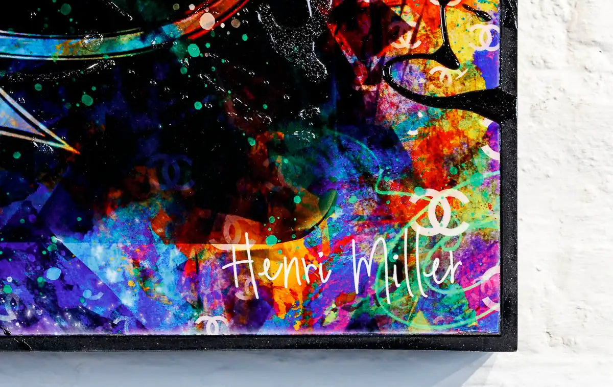 Qui Vivra Verra - Original - SOLD by artist Henri Miller - Wyecliffe Galleries