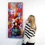 Qui Vivra Verra - Original - SOLD by artist Henri Miller - Wyecliffe Galleries