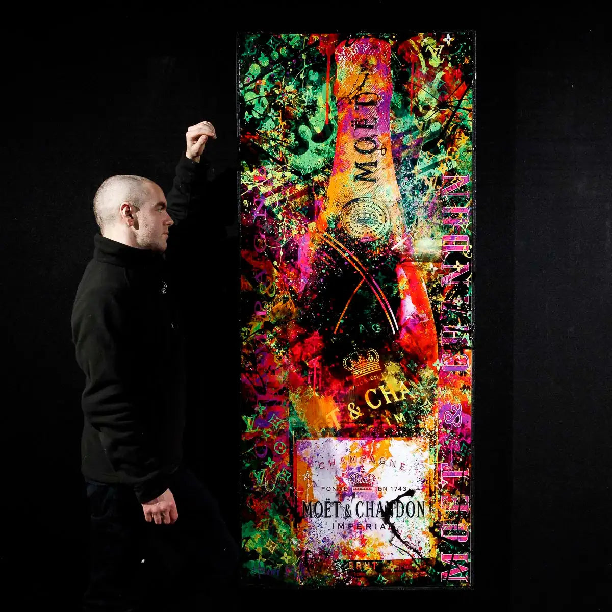 Toxic Love - Original - SOLD by artist Henri Miller - Wyecliffe Galleries