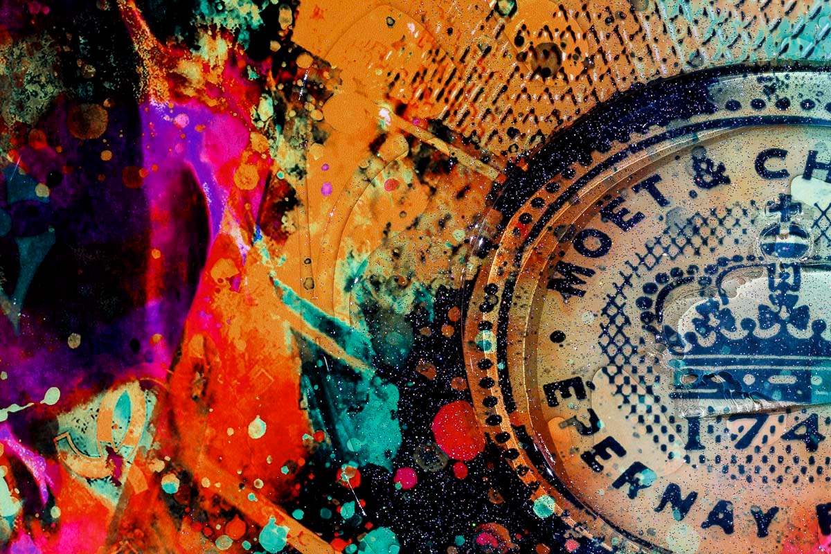 Toxic Love - Original - SOLD by artist Henri Miller - Wyecliffe Galleries