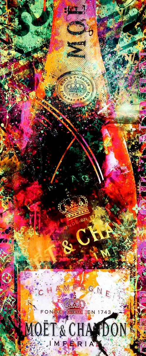 Toxic Love - Original - SOLD by artist Henri Miller - Wyecliffe Galleries