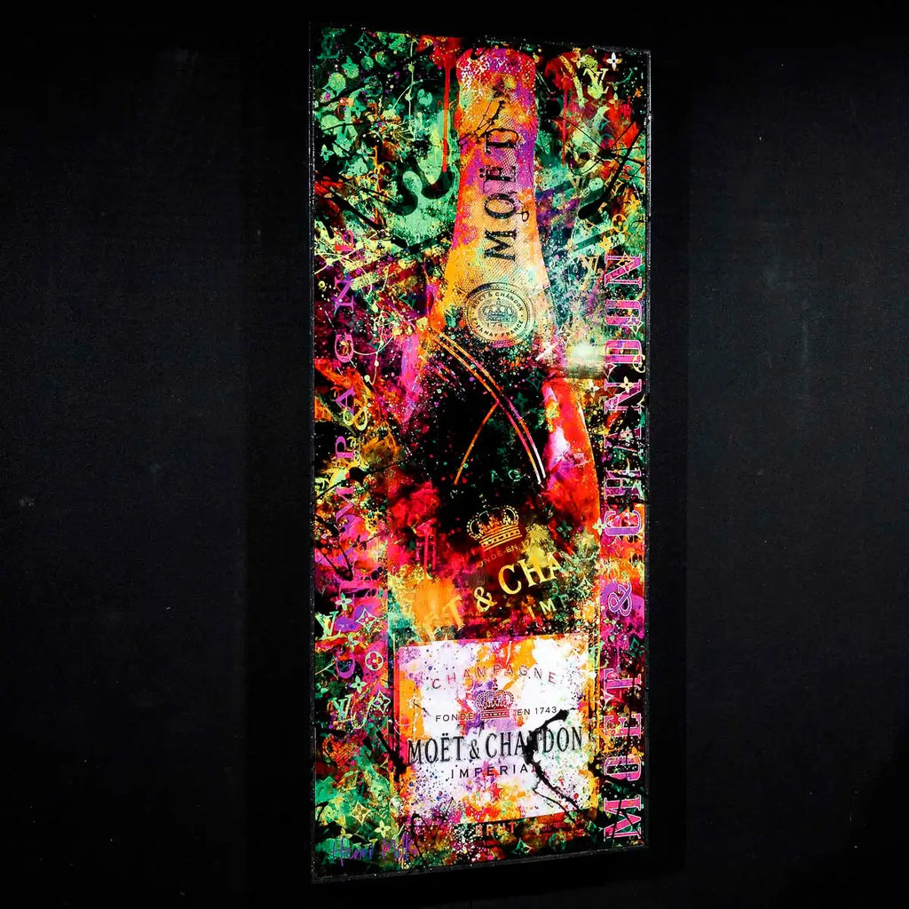 Toxic Love - Original - SOLD by artist Henri Miller - Wyecliffe Galleries