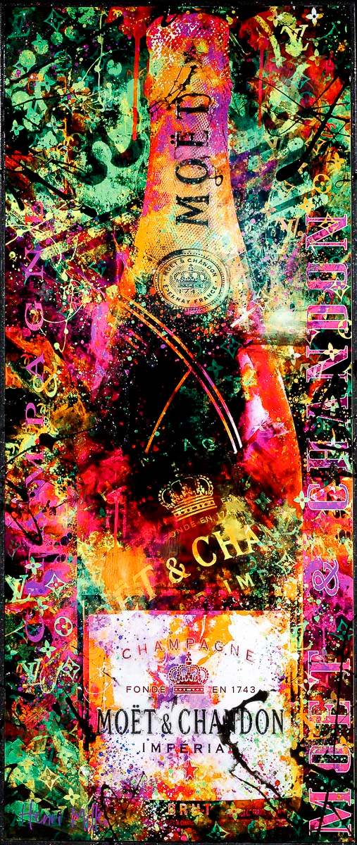 Toxic Love - Original - SOLD by artist Henri Miller - Wyecliffe Galleries