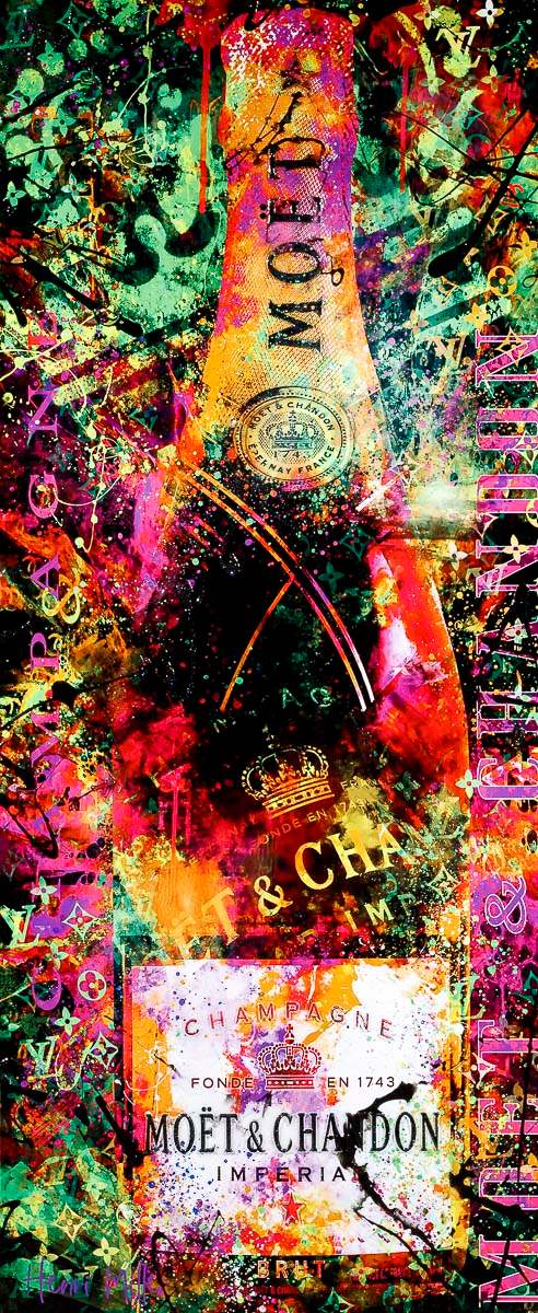 Toxic Love - Original - SOLD by artist Henri Miller - Wyecliffe Galleries