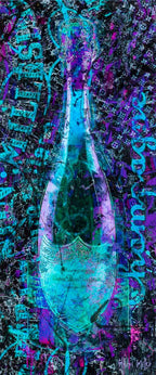 Ultra Violet - Original SOLD by artist Henri Miller - Wyecliffe Galleries