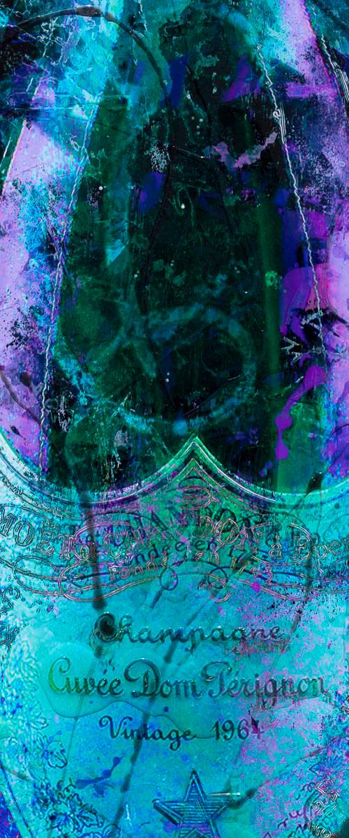 Ultra Violet - Original SOLD by artist Henri Miller - Wyecliffe Galleries