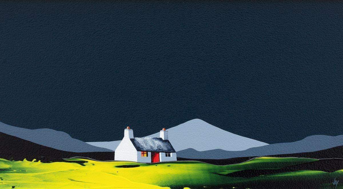 Bird Song Cottage - Original - SOLD by artist Jay Nottingham - Wyecliffe Galleries