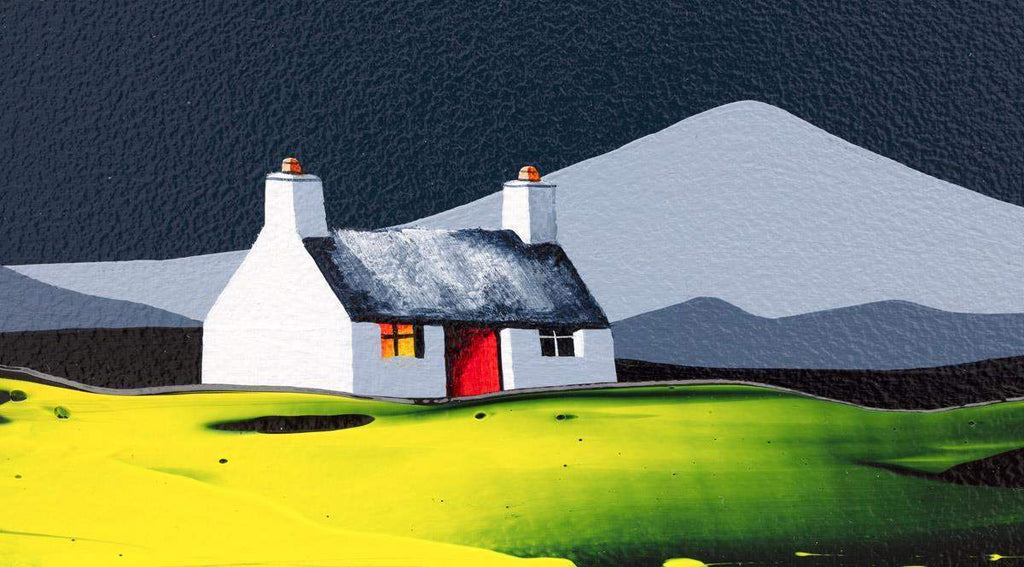 Bird Song Cottage - Original - SOLD by artist Jay Nottingham - Wyecliffe Galleries
