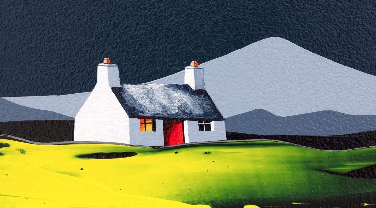 Bird Song Cottage - Original - SOLD by artist Jay Nottingham - Wyecliffe Galleries